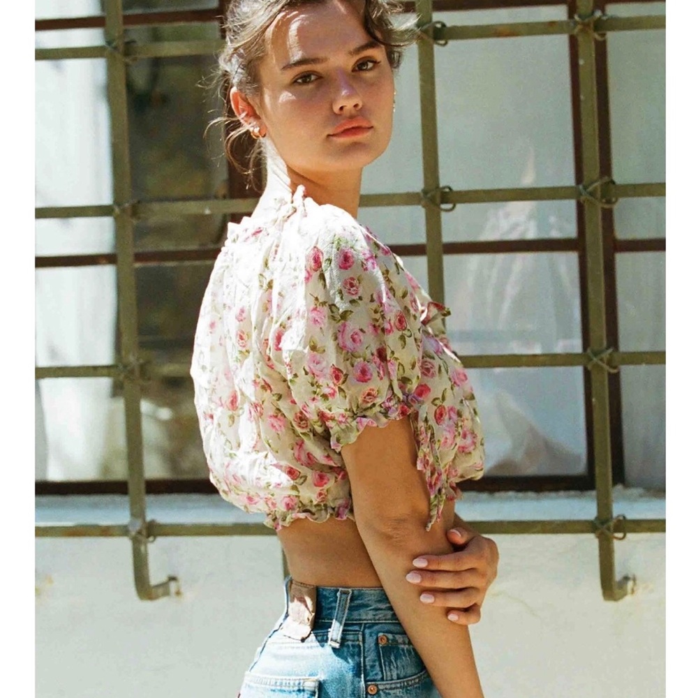 Floral blouse